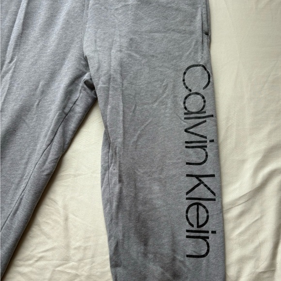 Calvin Klein Heather Gray Lounge Pants - Picture 2 of 5